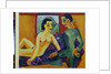The Couple - by Ernst Ludwig Kirchner