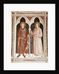 St. Louis IX and St. Louis of Anjou by Simone Martini
