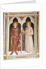 St. Louis IX and St. Louis of Anjou by Simone Martini