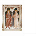 St. Louis IX and St. Louis of Anjou by Simone Martini