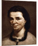 Portrait of a lady by Gustave Courbet