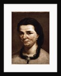 Portrait of a lady by Gustave Courbet