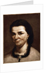 Portrait of a lady by Gustave Courbet
