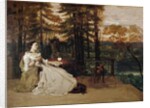 The Lady of Frankfurt by Gustave Courbet