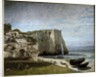 The cliffs of Etretat after the storm by Gustave Courbet