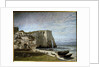 The cliffs of Etretat after the storm by Gustave Courbet