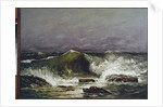 The wave, c.1870 by Gustave Courbet