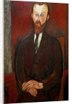 Count Wielhorski. 1916. by Amedeo Modigliani