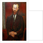 Count Wielhorski. 1916. by Amedeo Modigliani