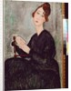 Portrait of Dedie, 1918 by Amedeo Modigliani