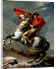Napoleon Crossing the Alps, 1802-03 by Jacques Louis David