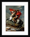 Napoleon Crossing the Alps, 1802-03 by Jacques Louis David