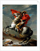 Napoleon Crossing the Alps, 1802-03 by Jacques Louis David