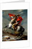Napoleon Crossing the Alps, 1802-03 by Jacques Louis David