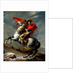 Napoleon Crossing the Alps, 1802-03 by Jacques Louis David