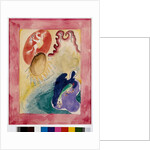 Cover project for the almanac of The Blue Rider, 1911 by Wassily Kandinsky