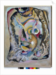 Painting on clear background, 1916 by Wassily Kandinsky