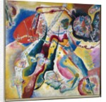 Painting with red spot, 1914 by Wassily Kandinsky