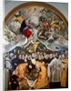 The funeral of the Count of Orgaz. Lower detail by El (1541-1614) Greco