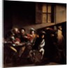 The Calling of Saint Matthew by Michelangelo Merisi da Caravaggio