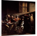 The Calling of Saint Matthew by Michelangelo Merisi da Caravaggio