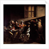 The Calling of Saint Matthew by Michelangelo Merisi da Caravaggio