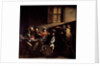 The Calling of Saint Matthew by Michelangelo Merisi da Caravaggio