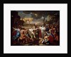 Adoration of the Golden Calf, 1633-34 by Nicolas Poussin