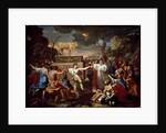 Adoration of the Golden Calf, 1633-34 by Nicolas Poussin