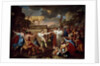 Adoration of the Golden Calf, 1633-34 by Nicolas Poussin