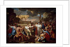 Adoration of the Golden Calf, 1633-34 by Nicolas Poussin