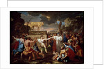 Adoration of the Golden Calf, 1633-34 by Nicolas Poussin