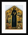 Life of St. Francis of Assisi. 1235 by Bonaventura Berlinghieri