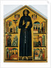 Life of St. Francis of Assisi. 1235 by Bonaventura Berlinghieri