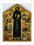 Life of St. Francis of Assisi. 1235 by Bonaventura Berlinghieri