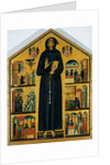 Life of St. Francis of Assisi. 1235 by Bonaventura Berlinghieri