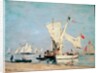 Sailing Boats, c, 1869 by Eugene Louis Boudin