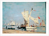 Sailing Boats, c, 1869 by Eugene Louis Boudin