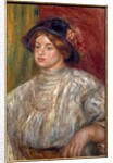 Portrait of Gabrielle with the hat, c.1915 by Pierre Auguste Renoir