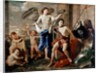 David's triumph. by Nicolas Poussin