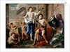 David's triumph. by Nicolas Poussin