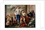 David's triumph. by Nicolas Poussin