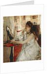 Young Woman Powdering Her Face by Berthe Morisot