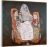 Mother with her two children, III Painting by Egon Schiele 1914 Vienna, Museum Karlsplatz by Egon Schiele