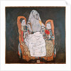 Mother with her two children, III Painting by Egon Schiele 1914 Vienna, Museum Karlsplatz by Egon Schiele
