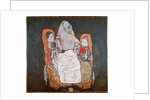 Mother with her two children, III Painting by Egon Schiele 1914 Vienna, Museum Karlsplatz by Egon Schiele