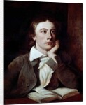 Portrait of the British Poet John Keats by William Hilton