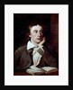 Portrait of the British Poet John Keats by William Hilton