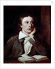 Portrait of the British Poet John Keats by William Hilton