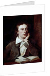 Portrait of the British Poet John Keats by William Hilton
